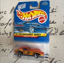 Hot Wheels Stingray Tattoo Machines