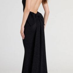 Formal Backless Dress - (L) 