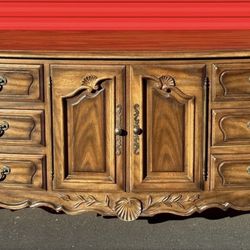 Antique Dresser And Nightstand 