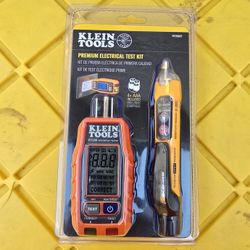 Klein Tools
Premium Non-Contact Voltage and GFCI Receptacle Electrical Test Kit