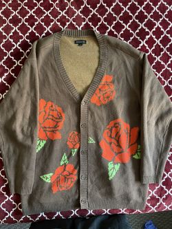 Cardigan With Roses