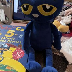 Pete The Cat Story Book & Plushie