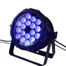 (One) Multi-Color RGB LED Backdrop Uplight light Indoor/Outdoor  Waterproof
