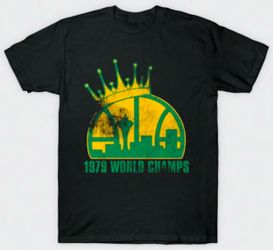 Sale***Seattle Sonics 1979 world champs soft cotton shirt***READ BELOW