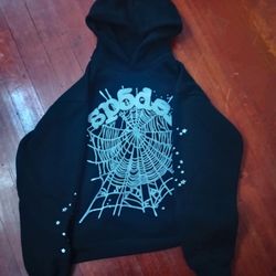 OG Black Sp5der Hoodie 