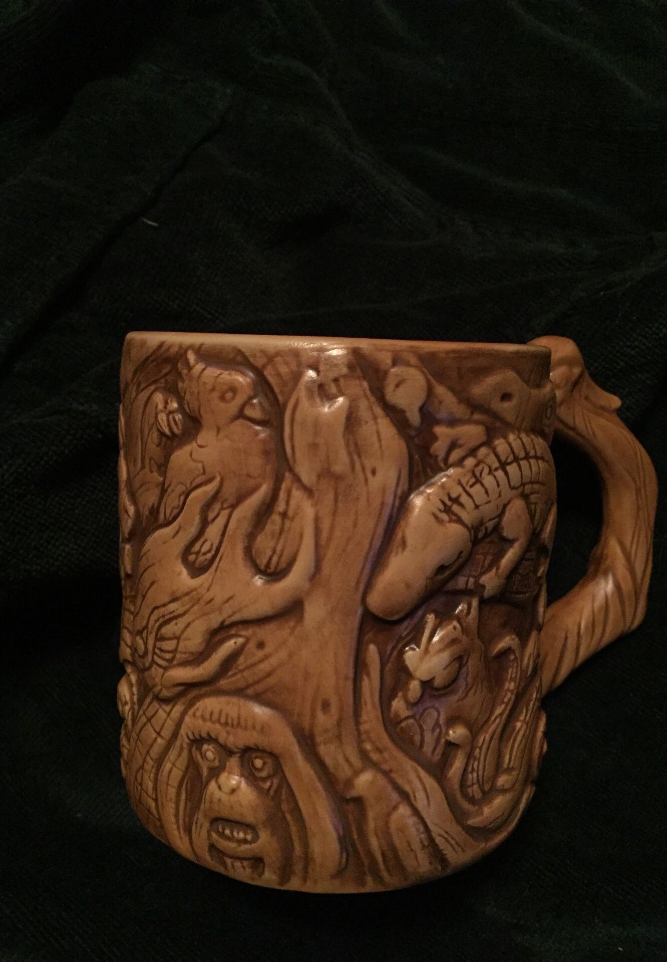 Disney Parks Coffee Cup Mug Animal Kingdom Tree of Life Large Ceramic 24 oz