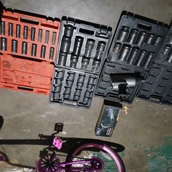 Socket Set And Impact Drill