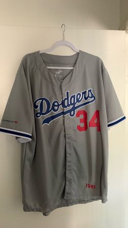 Dodgers jersey 34