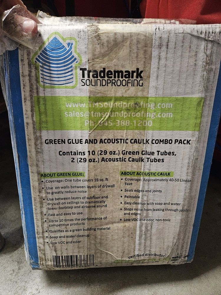 Green Glue and Acoustic Caulk Combo Pack