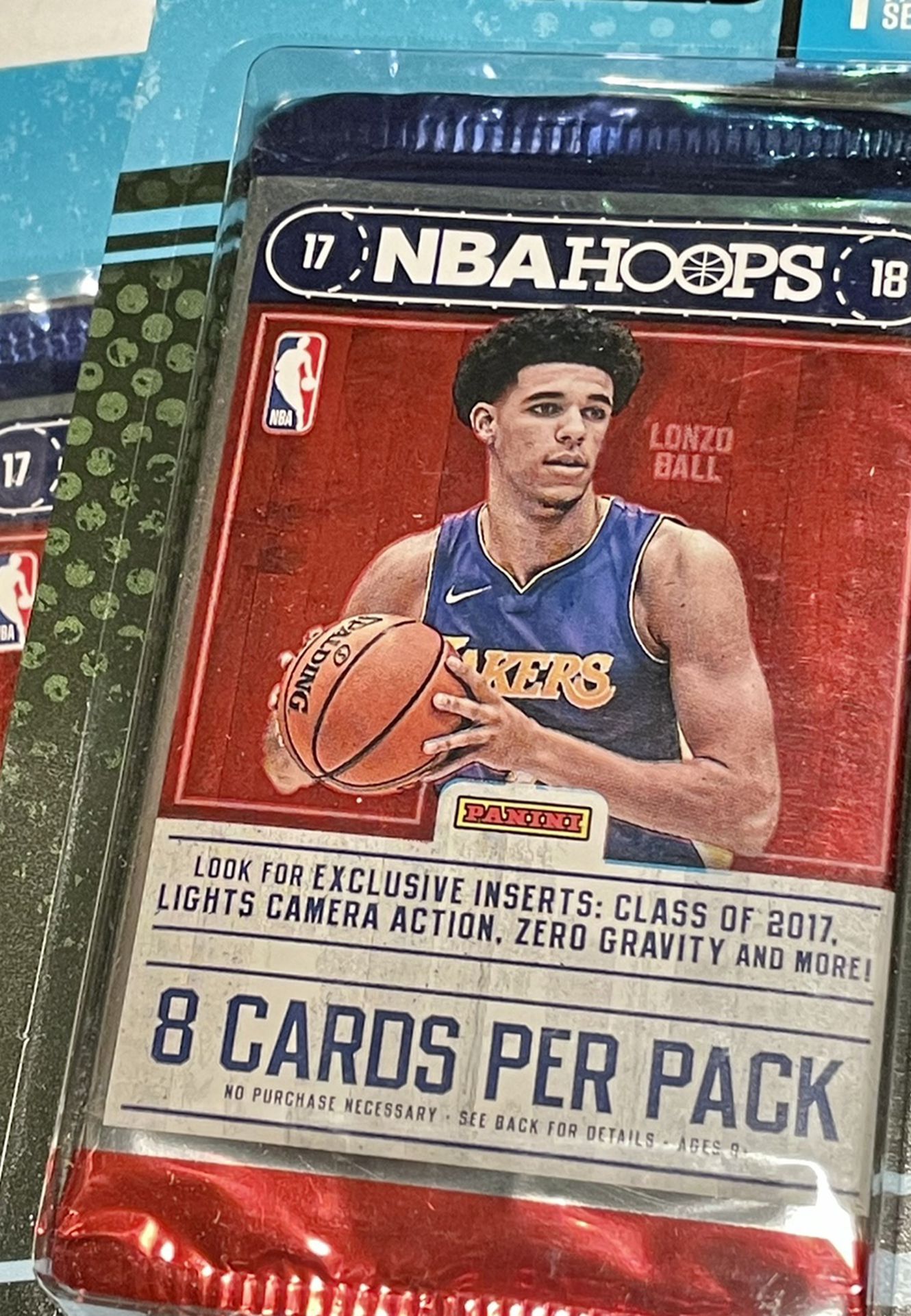 2017-18 NBA Hoops Basketball Card Packs