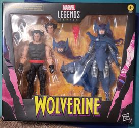 $25 Marvel Legends Wolverine & Psylocke 2-Pack x-men In Great Condition brand new