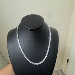 Moissanite Tennis Chain