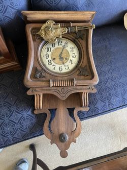 Old Wooden Clocks 