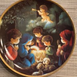 Precious moments collection plate