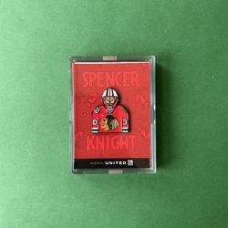 Chicago Blackhawks Spencer Knight Collectible Pin SGA - 10/27/25 New