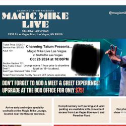 Magic Mike Ticket