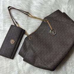 Michael Kors Handbag & New Wallet