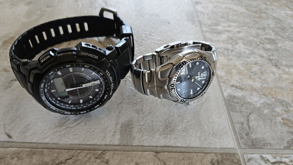 Seiko & Casio