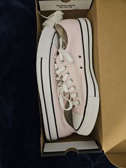 Pink Converse Shoes womens size 10.5 men's 9