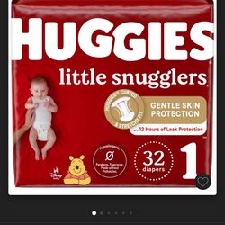 Huggies Size 1 Diapers 
