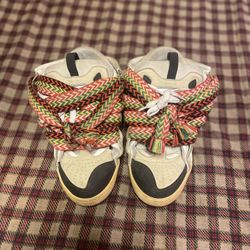 lanvin red white black etc, size 9 no box 