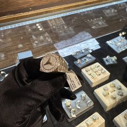 Natural Diamond Merc Ring