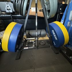 Weight Plates And Olympic Barbell