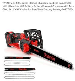 Battery Operated Chainsaw