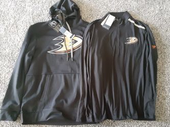 Mens Ducks Sweatshirt & Quarter Zip Pullover Size Medium