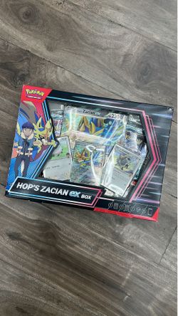 Pokemon cards Hops Zacian Ex Box $35