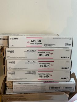 Genuine Canon GPR-58 Magenta Toner – New/Sealed – C256/C356