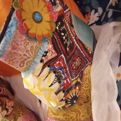 Colorful Patchwork Ladies Boots