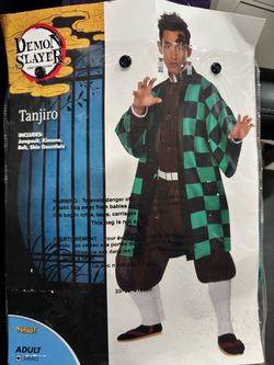 Costume: Tanjiro Demon Slayer adult size small