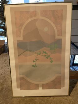 Help me Identify this artists, Signed Art Print Painting