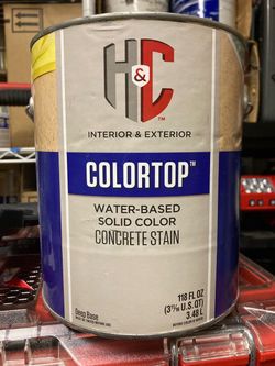Color top Concrete Stain