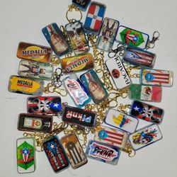 Domino Key Chain 