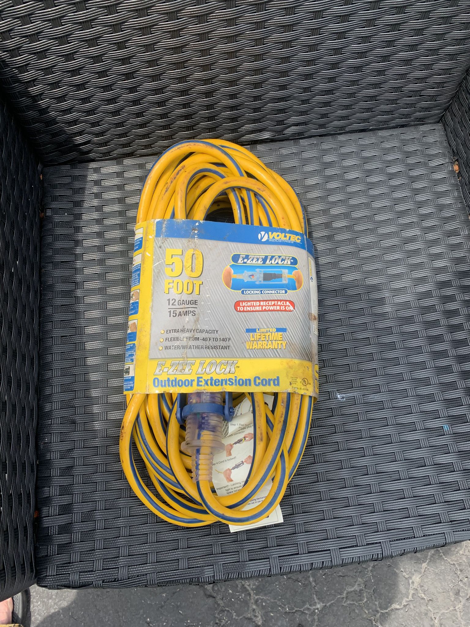 50’ extension cord