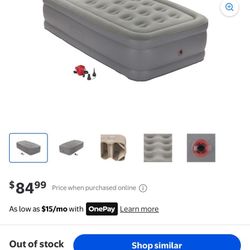 Twin Airbed Double Height With Electric pump