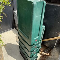 Rubbermaid Slim Jim Trash Bin $31 Each (Mission Hills)