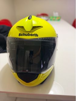 Motorcycle Schuberth Helmet & 2 Dainese Jackets