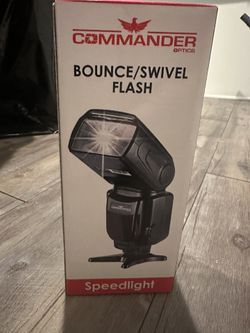 COMMANDER OPTICS BOUNCE/SWIVEL FLASH TTL-613C