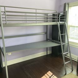 IKEA Loft Bed with Desk