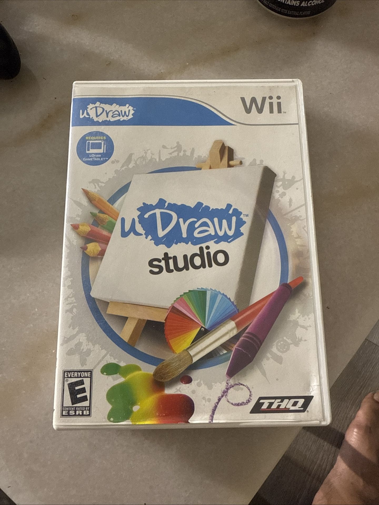 U Draw Studio (Nintendo Wii, 2010) Complete W/ Manual Cleaned and Tested