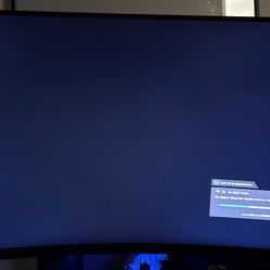 Dell 32” Curved gaming monitor