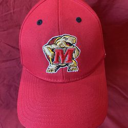 Men's Maryland Terrapins Zephyr Adjustable Hat Red