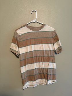Striped Crew Neck T-Shirt