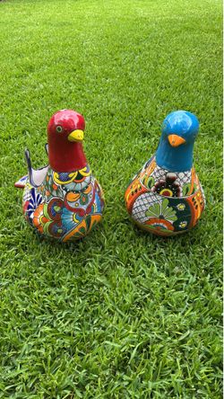 Talavera Dove Planter | Handmade Mexican