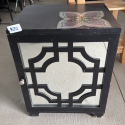 Beautiful Mirrored Wooden Cabinet