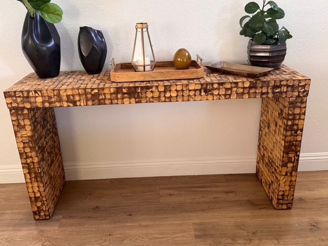 Coconut Console Table 