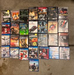 Lot of Playstation games